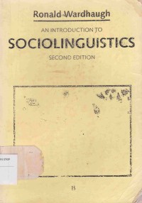 Image of An Introduction to Sociolinguistics