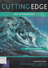 Image of Cutting Edge: pre-intermediate