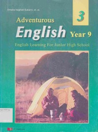 Image of Adventurous English Year 9: english learning for junior high school