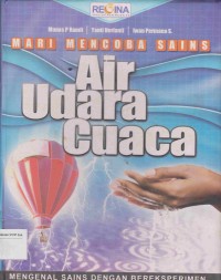 Image of Mari Mencoba Sains air ,Udara Cuaca