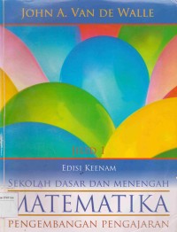 Image of Matematika Sekolah Dasar dan Menengah: pengembangan pengajaran