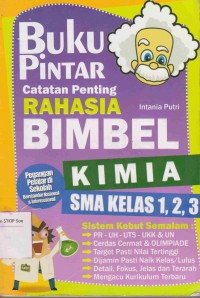 Image of Buku Pintar Catatan Penting Rahasia Bimbel Kimia SMA kelas 1,2,3